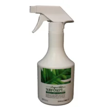 محلول ضدعفونی کننده سطوح شرکت رضا راد مدل QUICK PLUS حجم 500 میلی لیتر