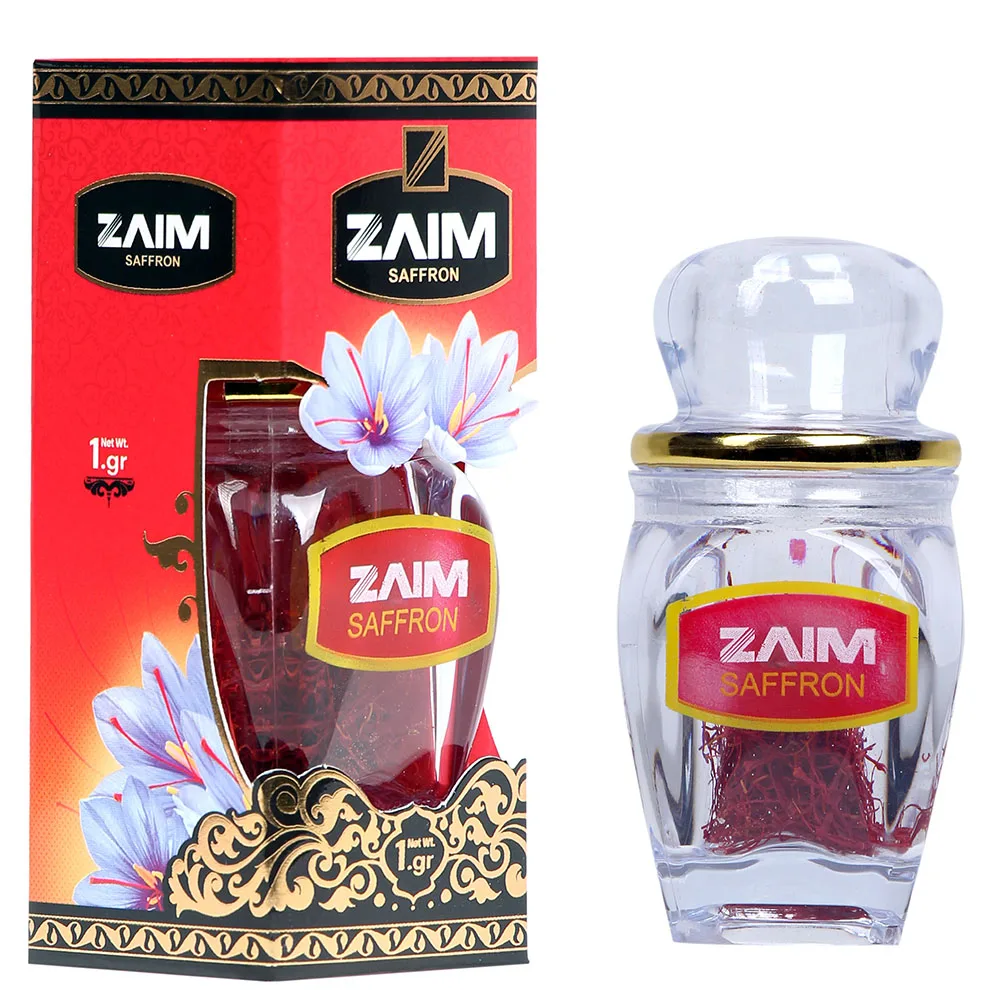 زعفران رشته ای درجه یک زعیم - 1 گرم