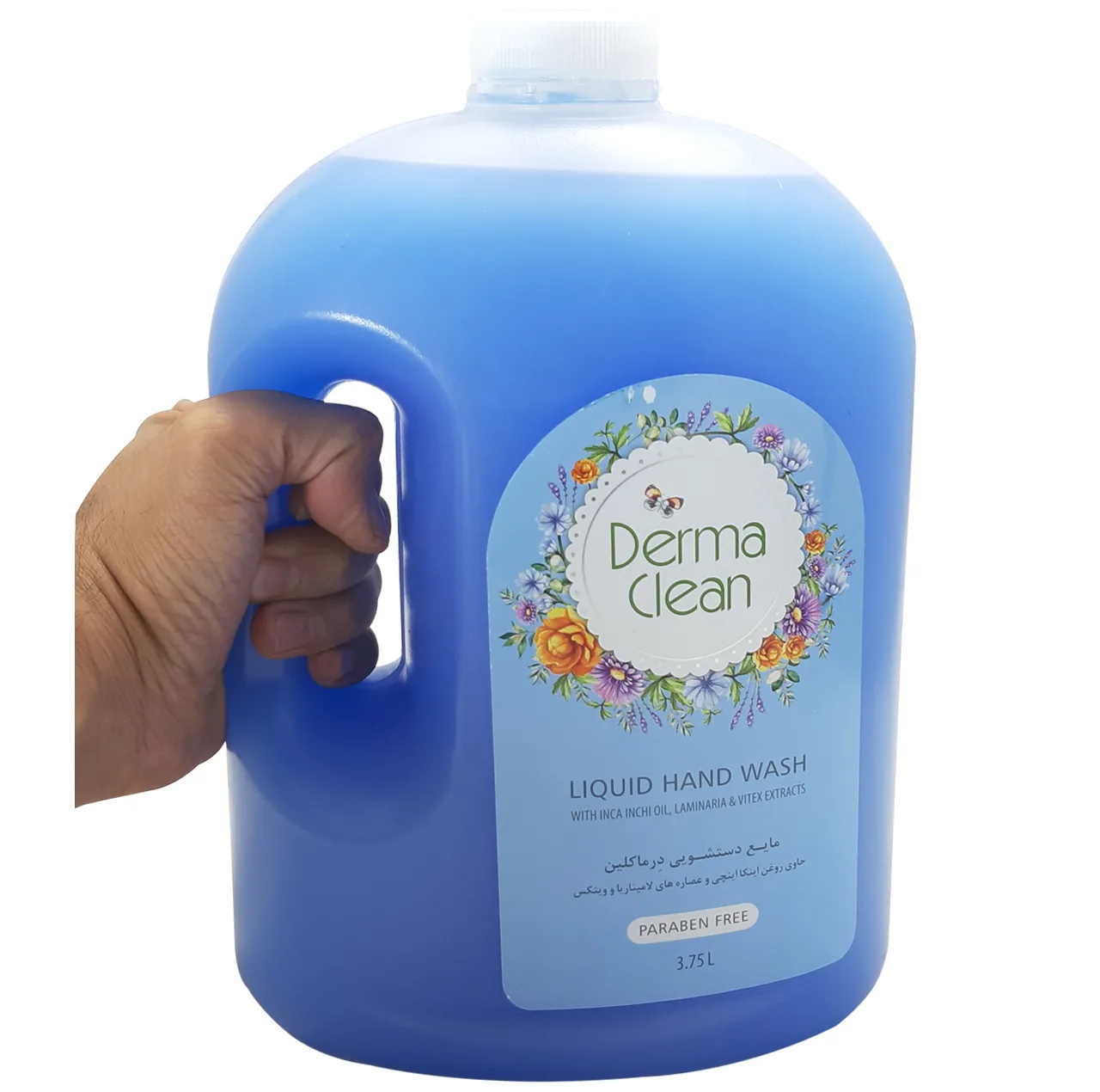 مایع دستشویی درماکلین مدل Laminaria حجم 3750 میلی لیتر