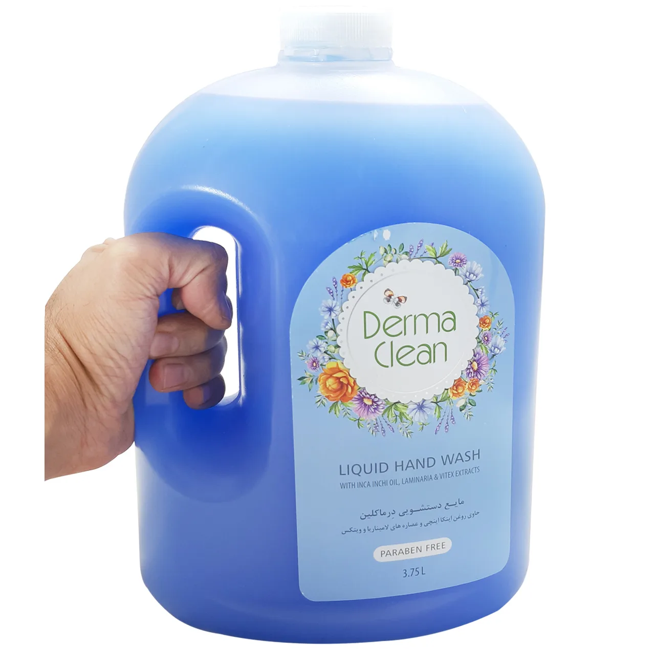 مایع دستشویی درماکلین مدل Laminaria حجم 3750 میلی لیتر