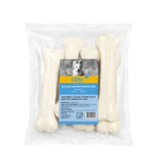 تشویقی سگ یو اس پت مدل Bleached Rawhide Pressed Bone طعم گوشت گاو وزن 500 گرم