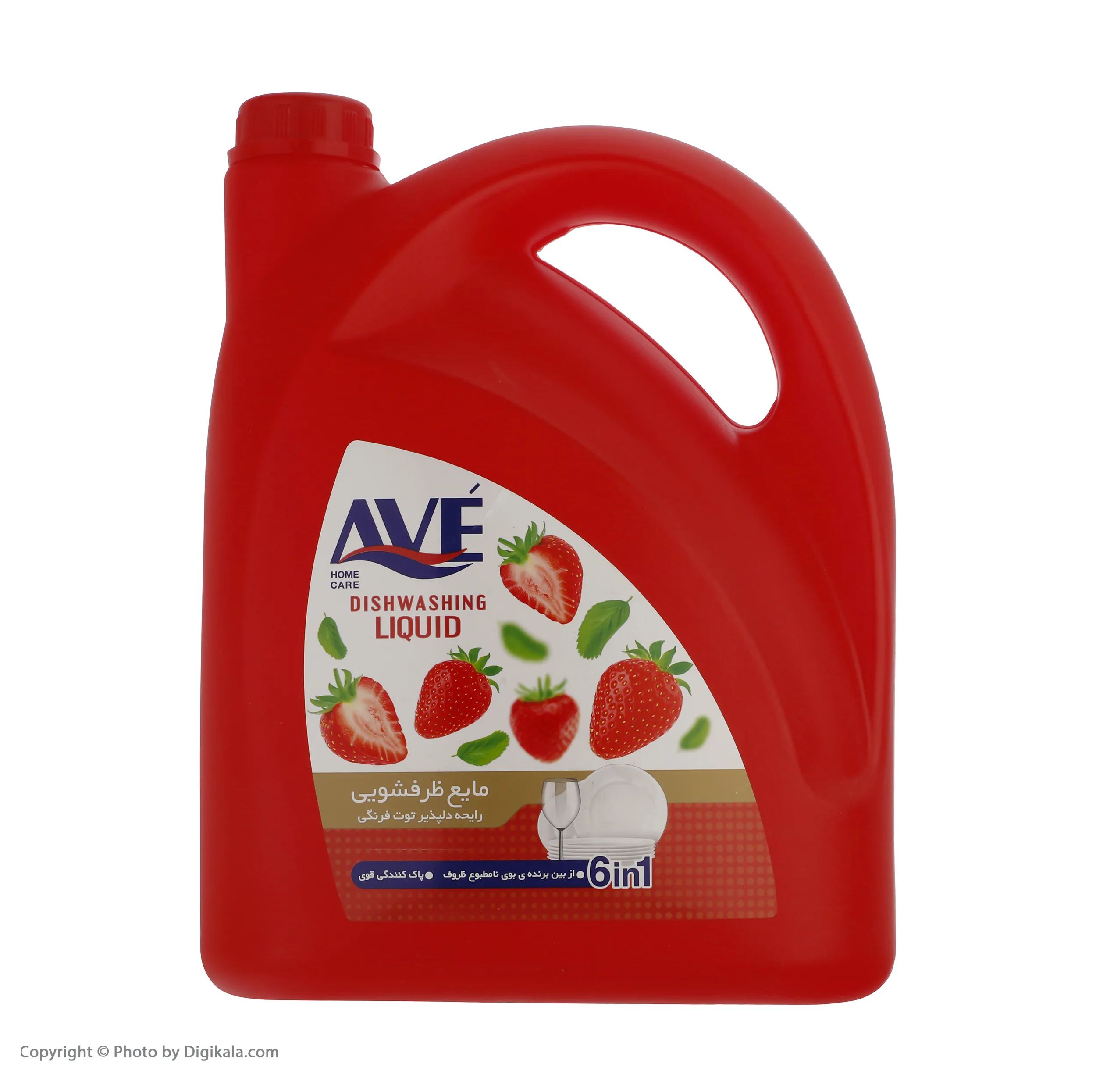 مایع ظرفشویی اوه مدل Strawberry وزن 3750 گرم