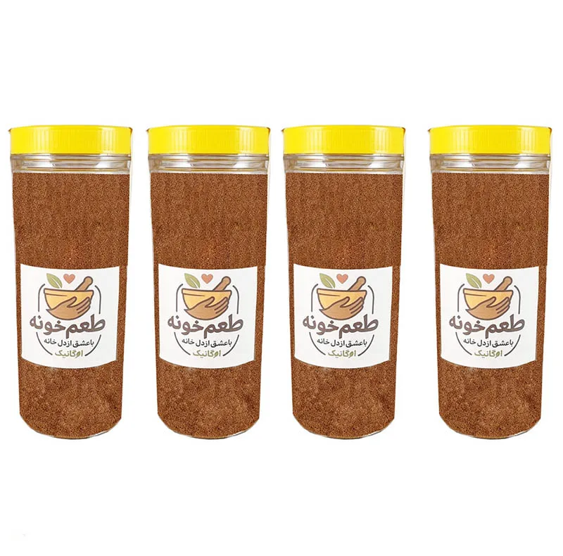 خاکشیر ارگانیک طعم خونه - 1000 گرم بسته 4 عددی