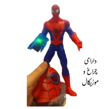 اسباب بازی مدل ماسک مرد عنکبوتی طرح فیگور دار کد 38128 مجموعه 2 عددی