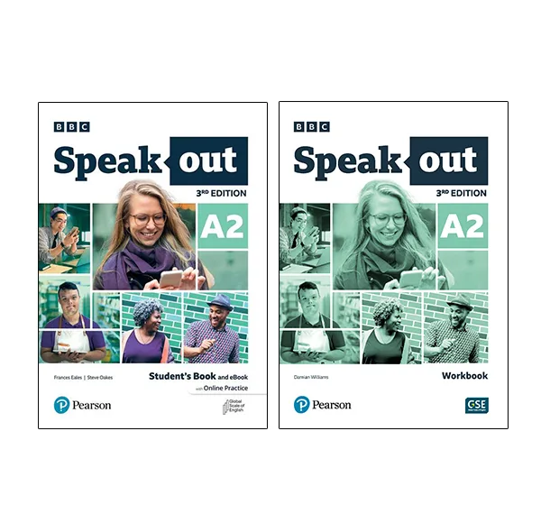 کتاب Speakout A2 3rd Edition اثر جمعی از نویسندگان انتشارات Pearson دو جلدی