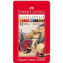 مداد رنگی 12 رنگ فابر کاستل مدل Classic