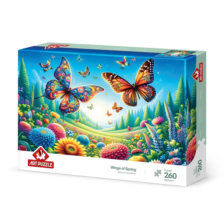 پازل 260 تکه آرت پازل مدل Wings Of Spring كد 40262 مناسب نوجوان و بزرگسال