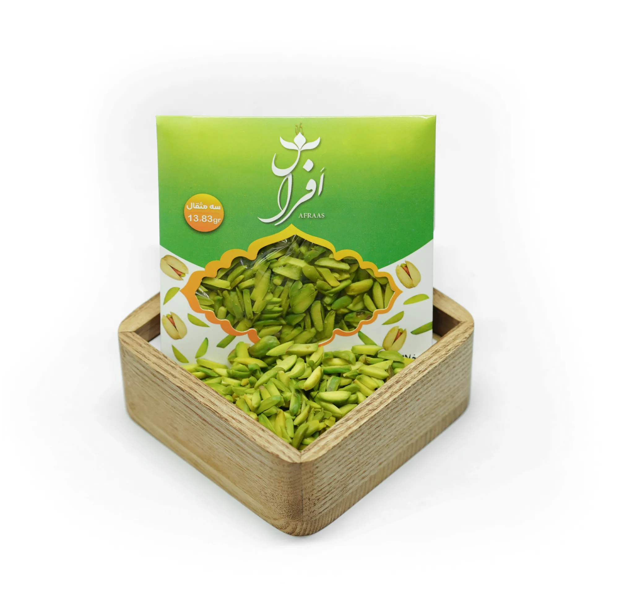 خلال پسته افراس - 10 گرم بسته 5 عددی