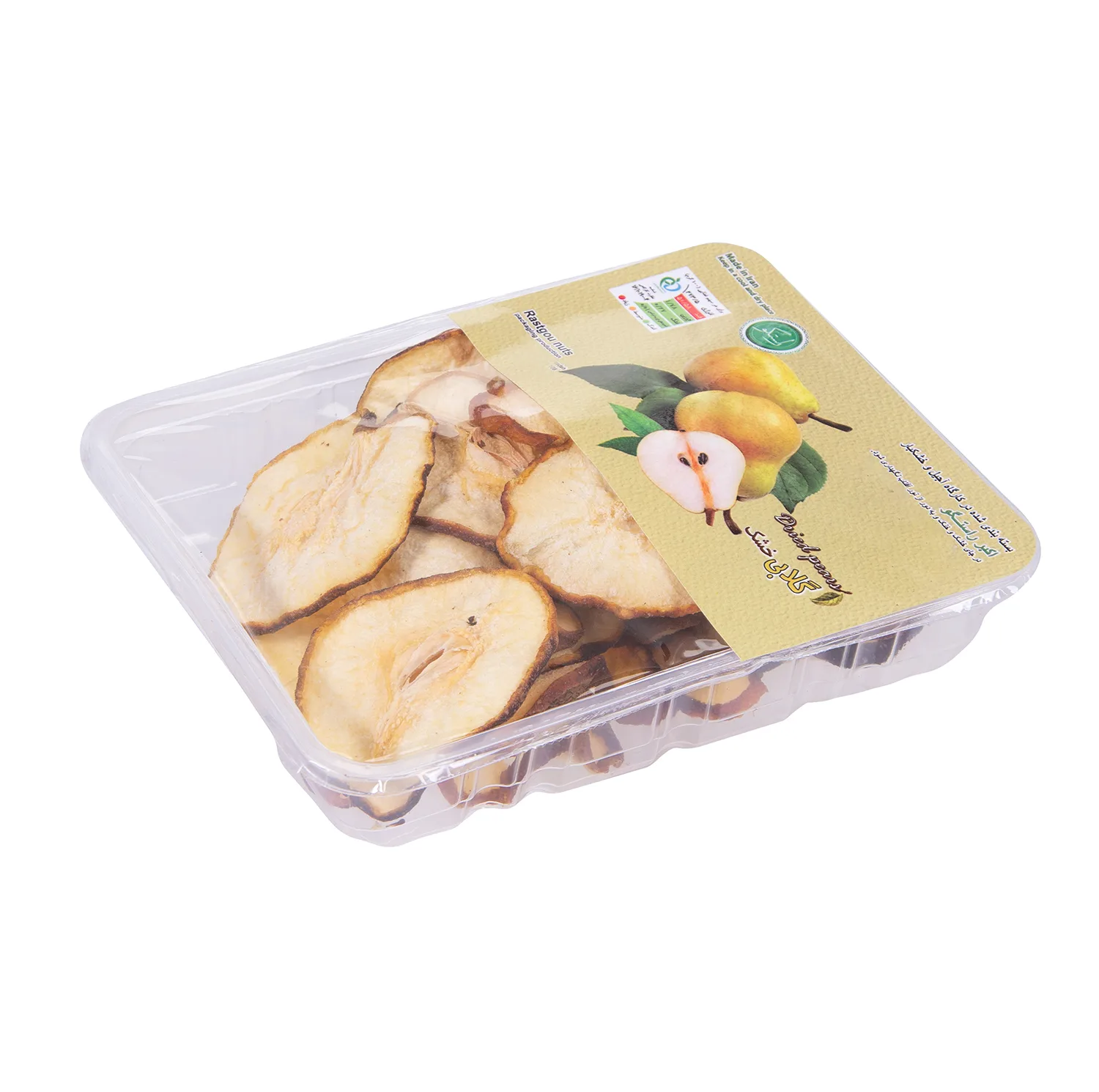 گلابی خشک اکبر راستگو - 150 گرم