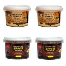 کره بادام زمینی رژیمی کرانچی و شکلات تلخ اسپراس – 250 گرم بسته 4 عددی