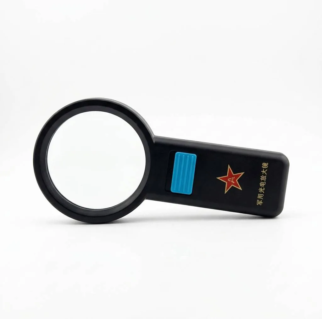 ذره بین مدل چراغ دار کد 80Mm
