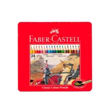 مداد رنگی 24 رنگ فابر-کاستل مدل Classic