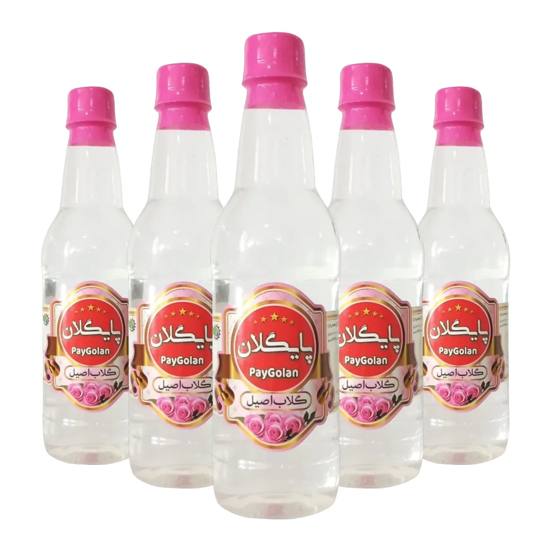 گلاب اصیل پایگلان - 2500 میلی لیتر بسته 5 عددی