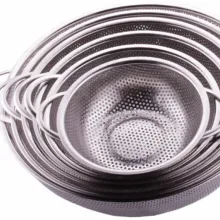 آبکش استیل مدل Punch بسته 6 عددی