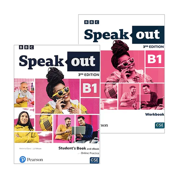 کتاب Speakout B1 3rd Edition اثر جمعی از نویسندگان انتشارات Pearson دو جلدی