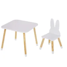 ست میز و صندلی کودک مدل rabbit-1p