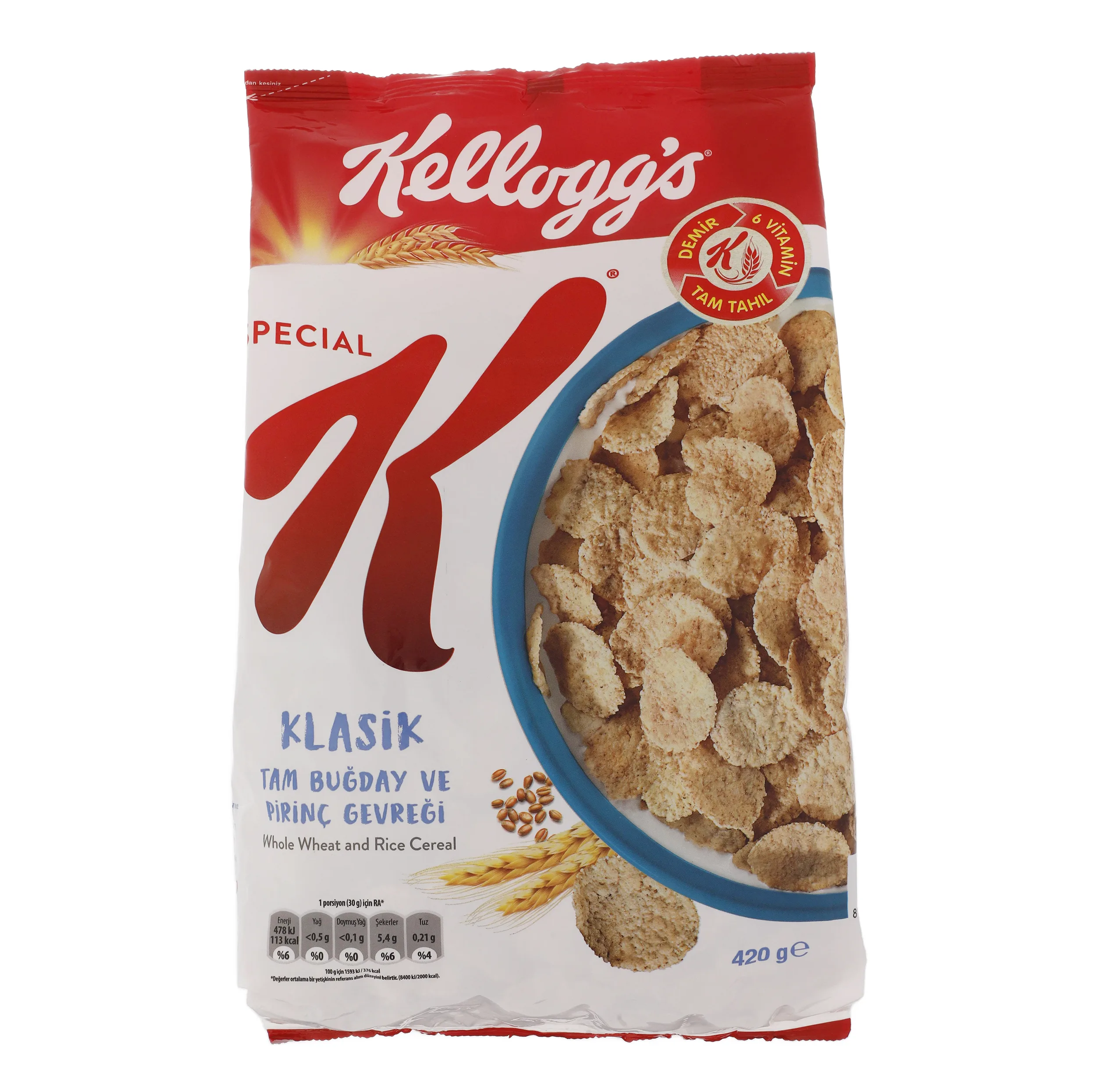کورن فلکس اسپشیال کی کلاگز 420 گرم