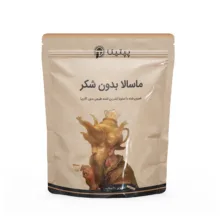 چای ماسالا بدون شکر و شیرین شده استویا پپتینا بسته 20 عددی