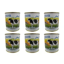 دسر شیر تغلیظ شده شیرین البحر – 387 گرم بسته6 عددی