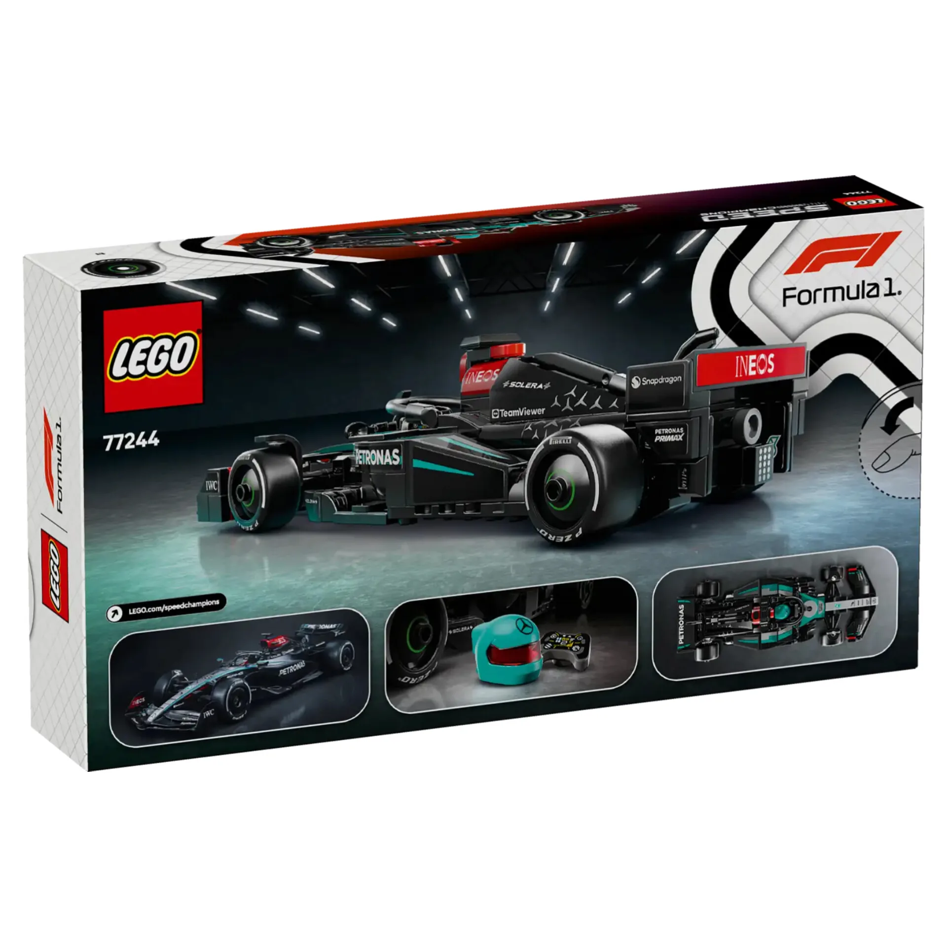 لگو 267 قطعه سری اسپید مدل Mercedes-AMG F1® W15 Race Car کد 77244