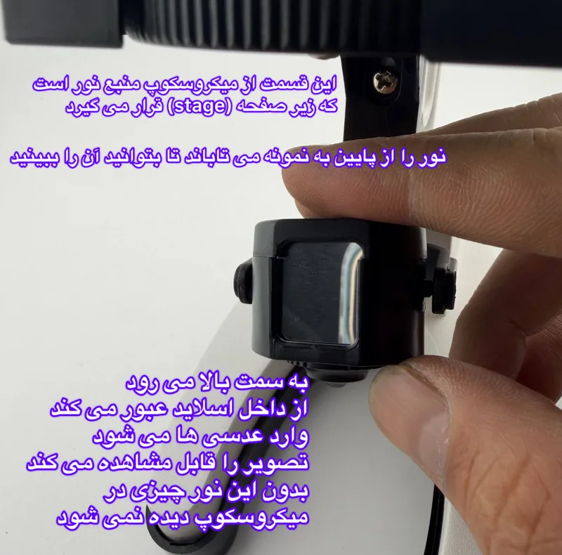 میکروسکوپ مدل Set 1200X