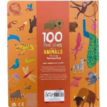 کتاب First Words Exploring Animals 100 اثر Anastasiya Rudyk انتشارات Sweet Cherry