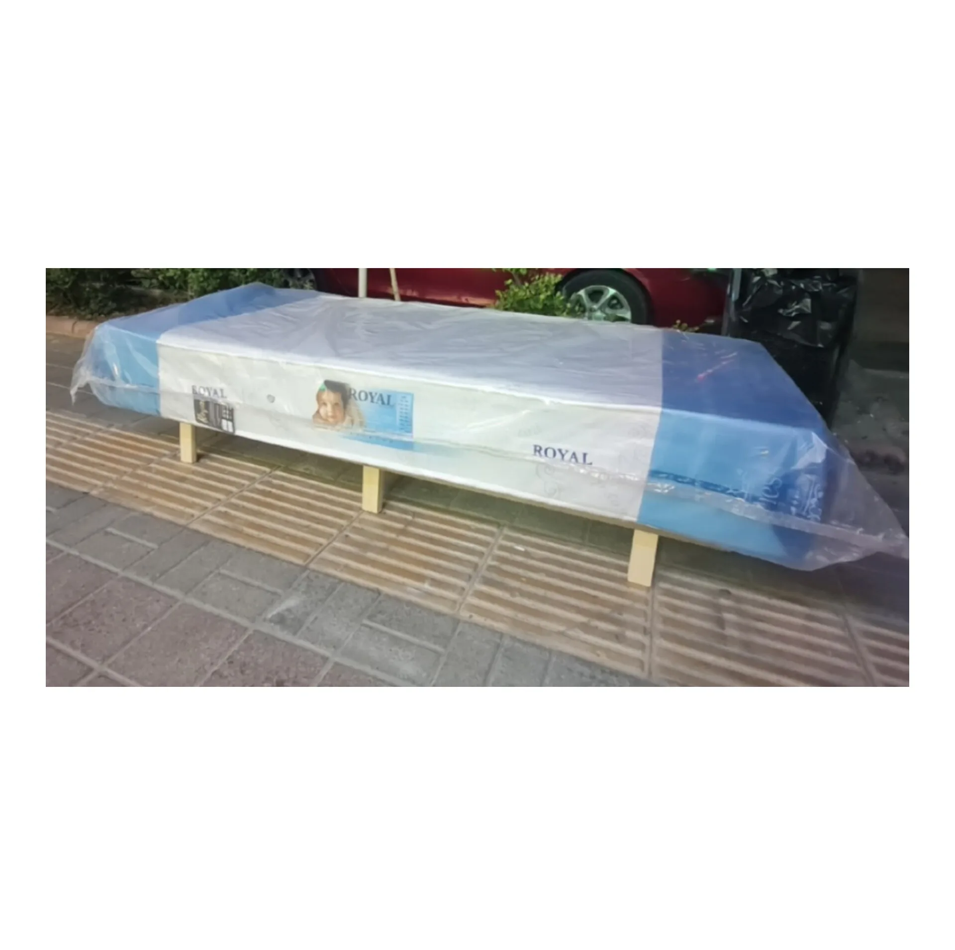 تشک طبی فنری رویال مدل بونل 7 کد p3 یک نفره سایز 90×200 سانتی متر