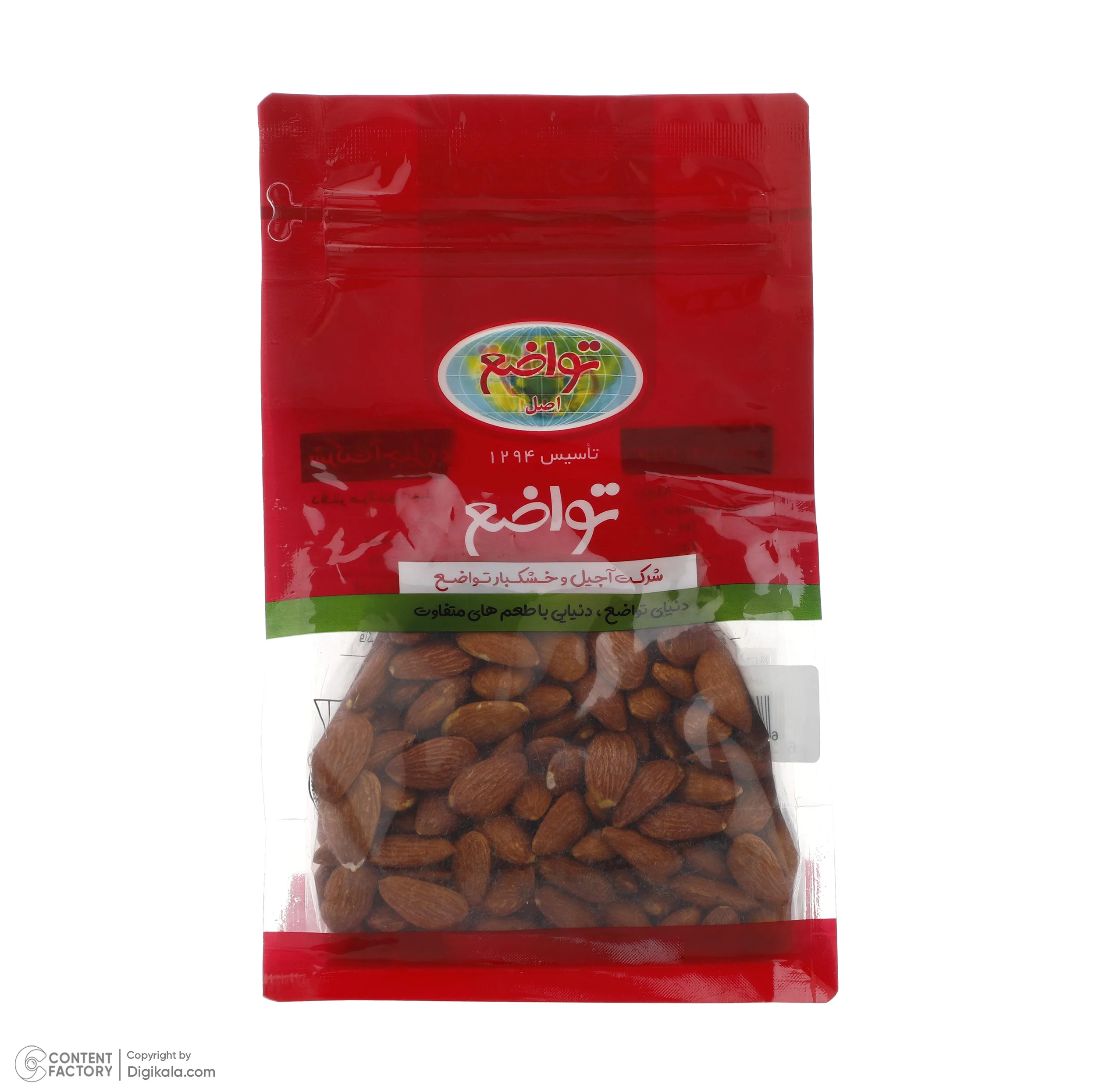 بادام درختی شور تواضع - 500 گرم