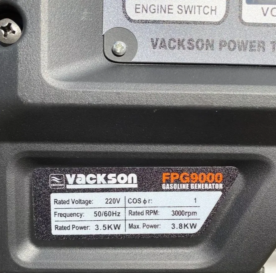 موتور برق بنزینی 7 اسب بخار واکسون مدل FPG9000