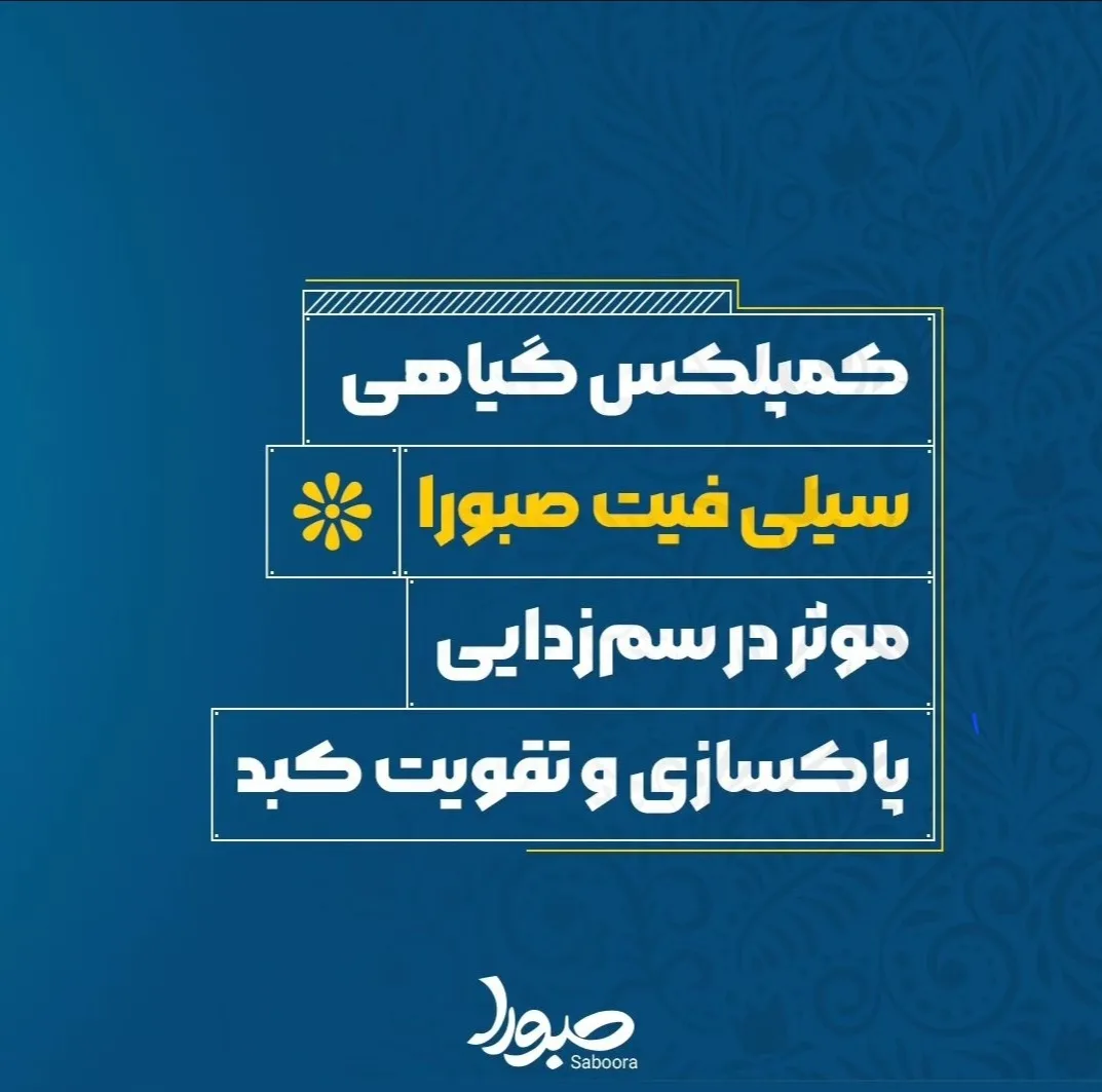 کمپلکس پاکسازی و تقویت کبد سیلی فیت صبورا - 900 میلی لیتر