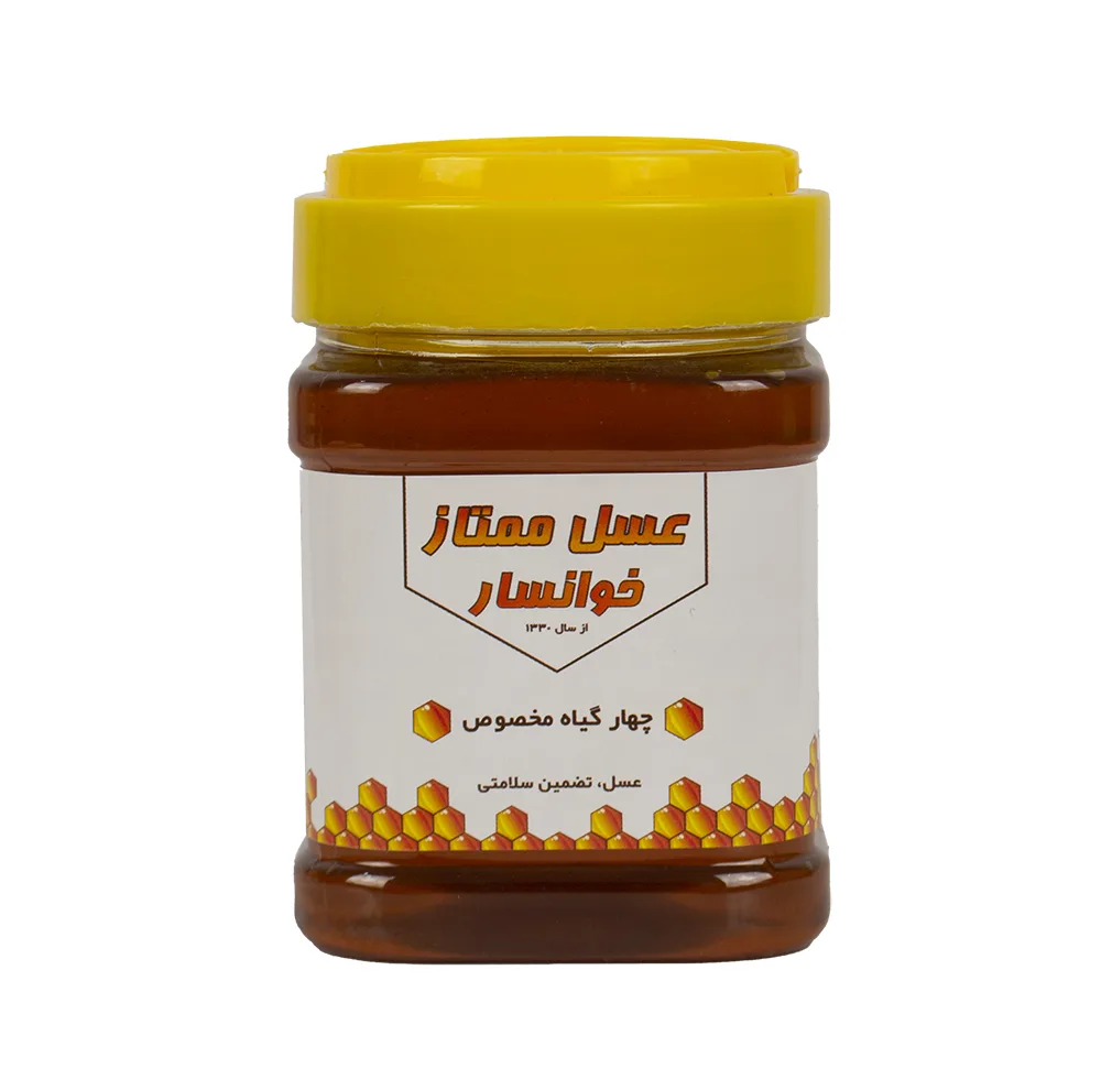 عسل چهار گیاه ممتاز خوانسار - 500 گرم