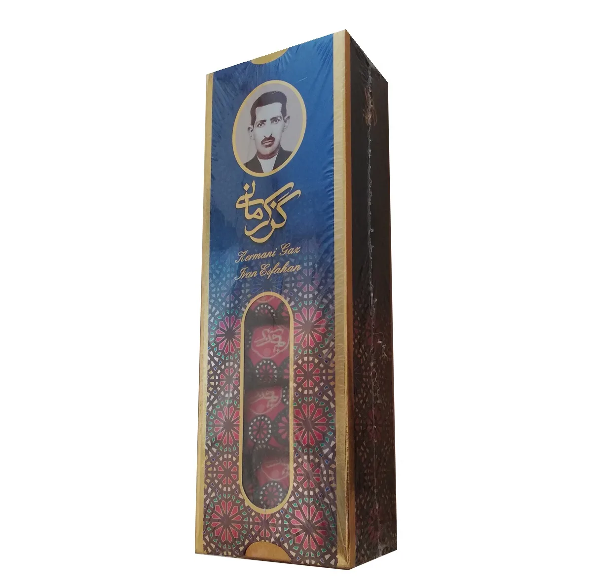 گز لقمه 38 درصد مغز پسته گز کرمانی - 150 گرم