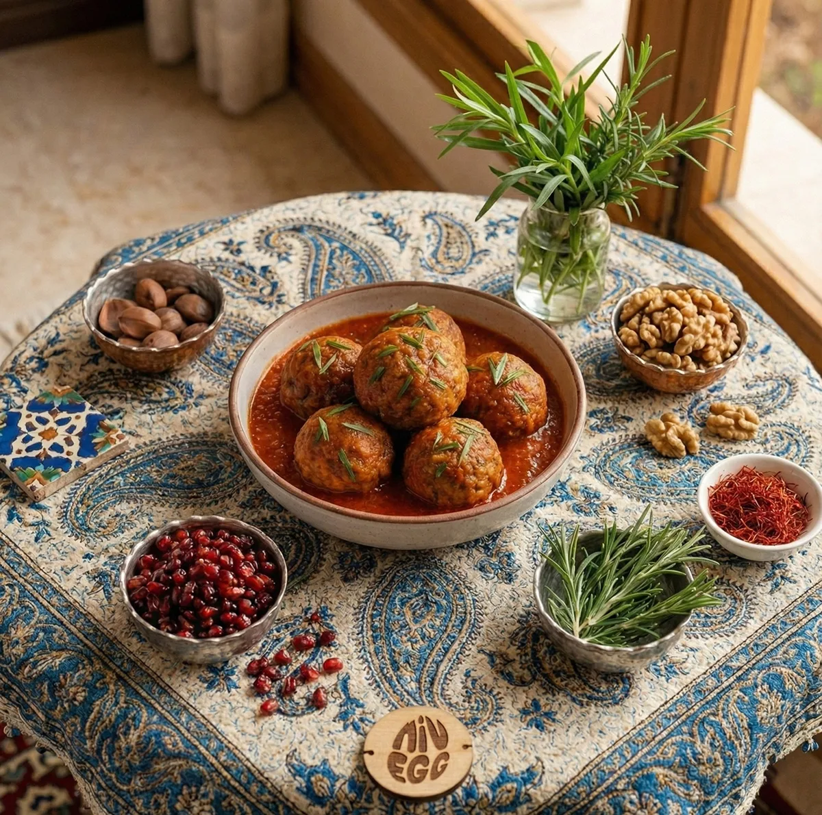پودر کوفته ترخون نیمه آماده گیاهی نیواگ - 300 گرم