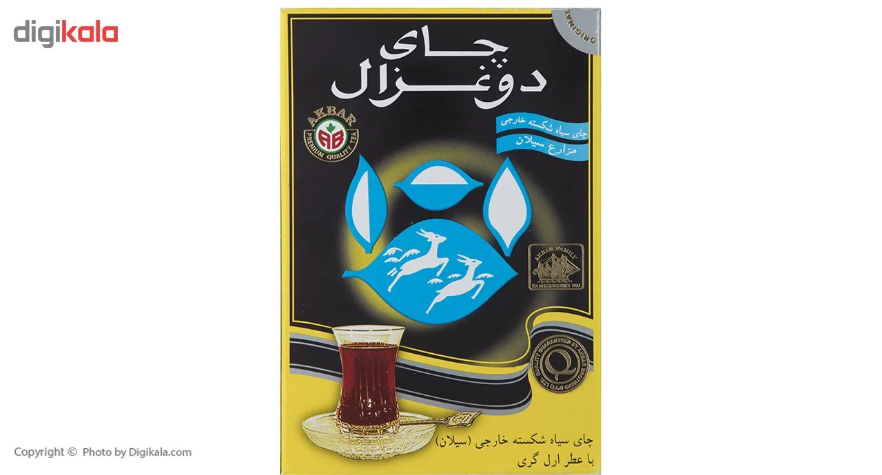 چای دو غزال مدل Super Ceylon بسته 500 گرم