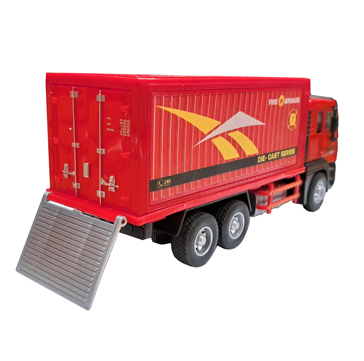 ماشین بازی مدل آتشنشانی قدرتی فلزی کد DIE-CAST2025