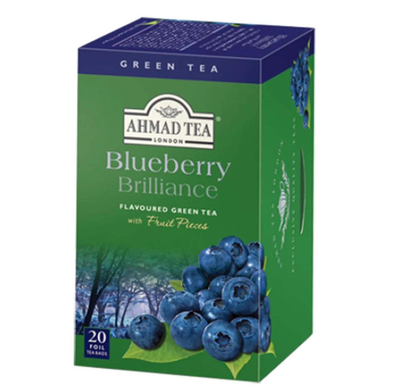 بسته دمنوش میوه ای چای احمد مدل Blueberry Brilliance
