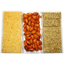 سوهان عسلی مغز بادام و کنجد - 500 گرم