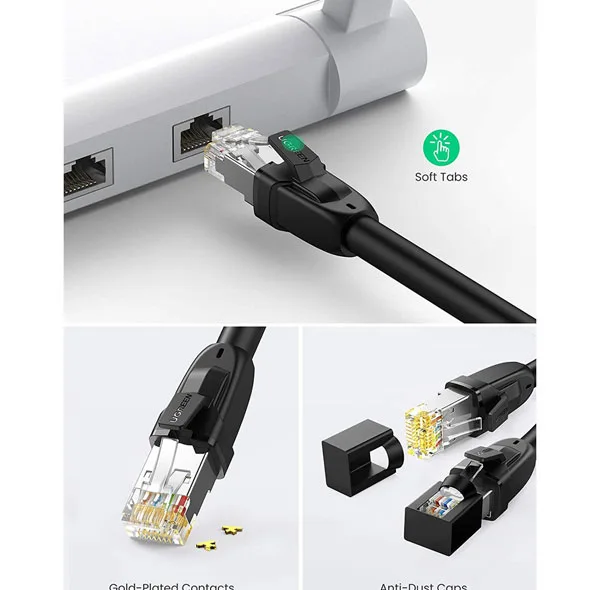 کابل شبکه CAT8 یوگرین مدل NW121-70327