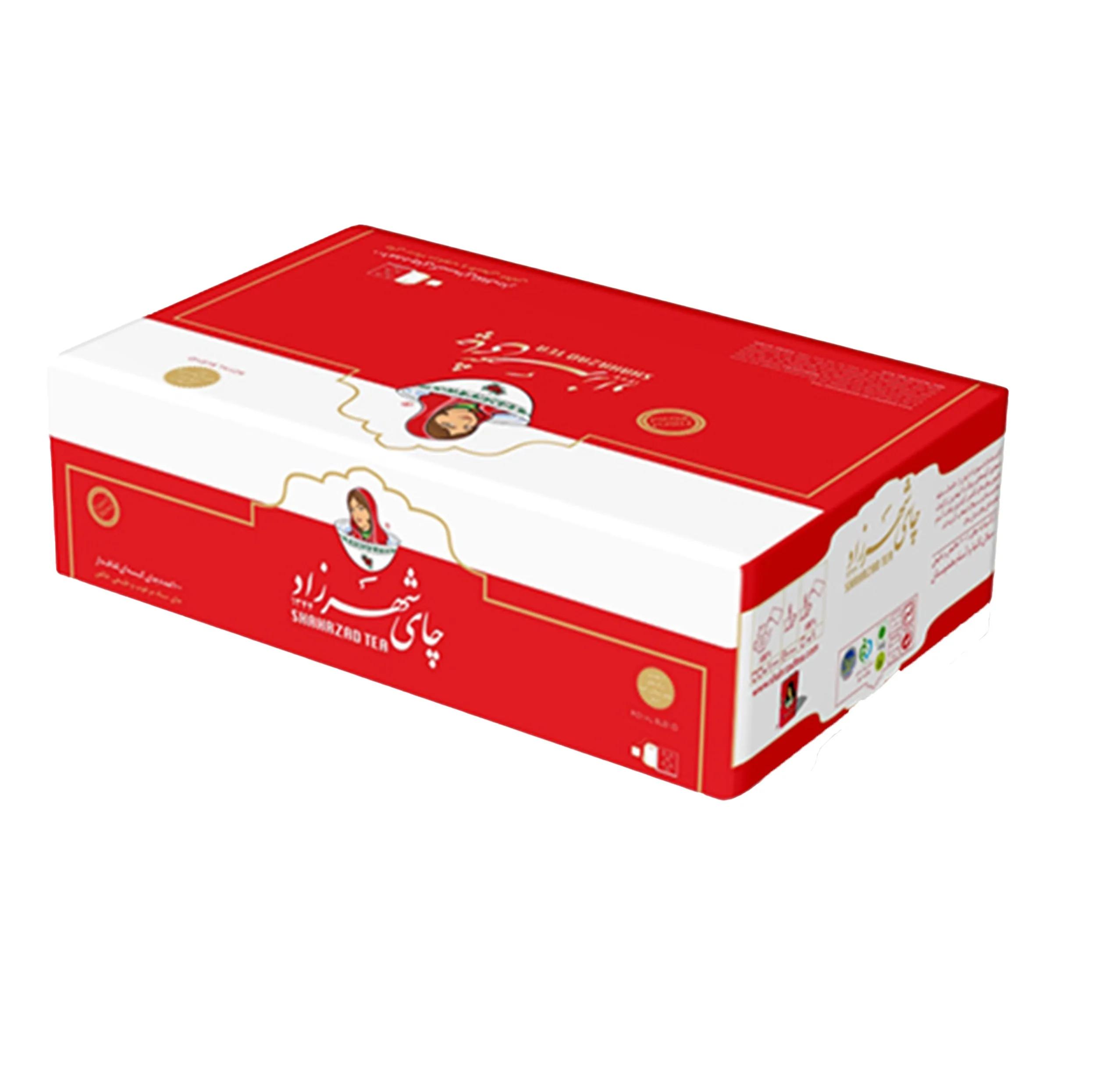 چای سیاه کیسه ای لفاف دار رویال شهرزاد بسته 100 عددی