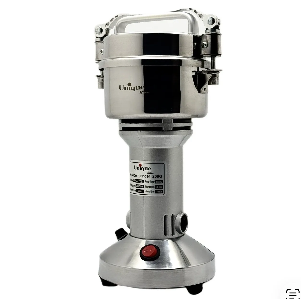 آسیاب صنعتی 1800 وات 2000 میلی‌لیتر یونیک مکس مدل  UA-6002