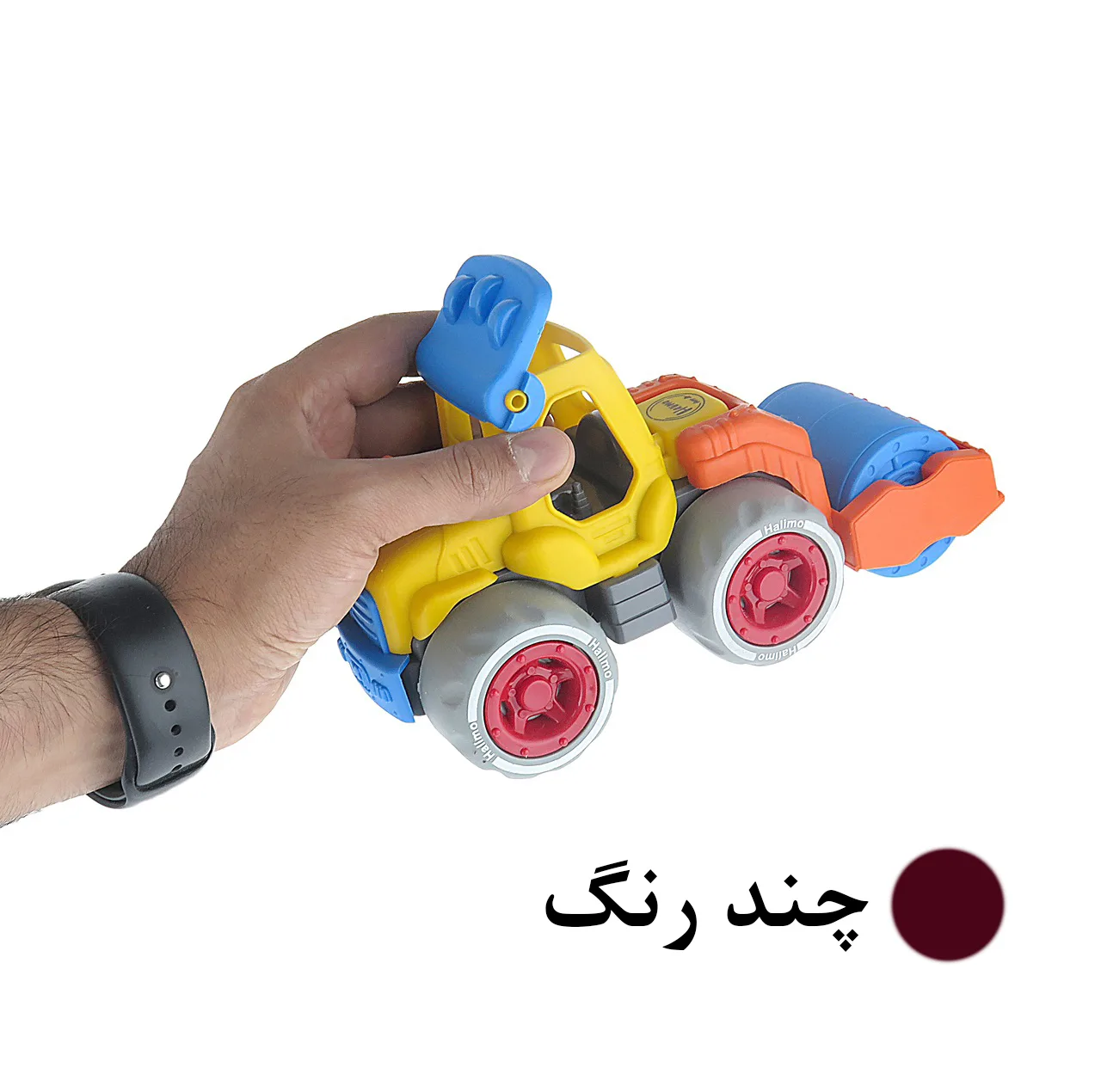ماشین بازی مدل راهسازی مجموعه 4 عددی