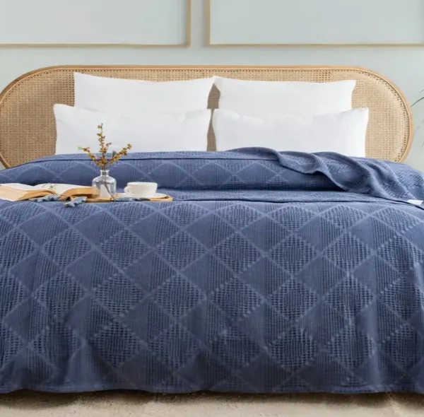 روتختی دو نفره شاهسِر مدل Pike Jacquard C.f سایز 210x230 سانتی‌متر