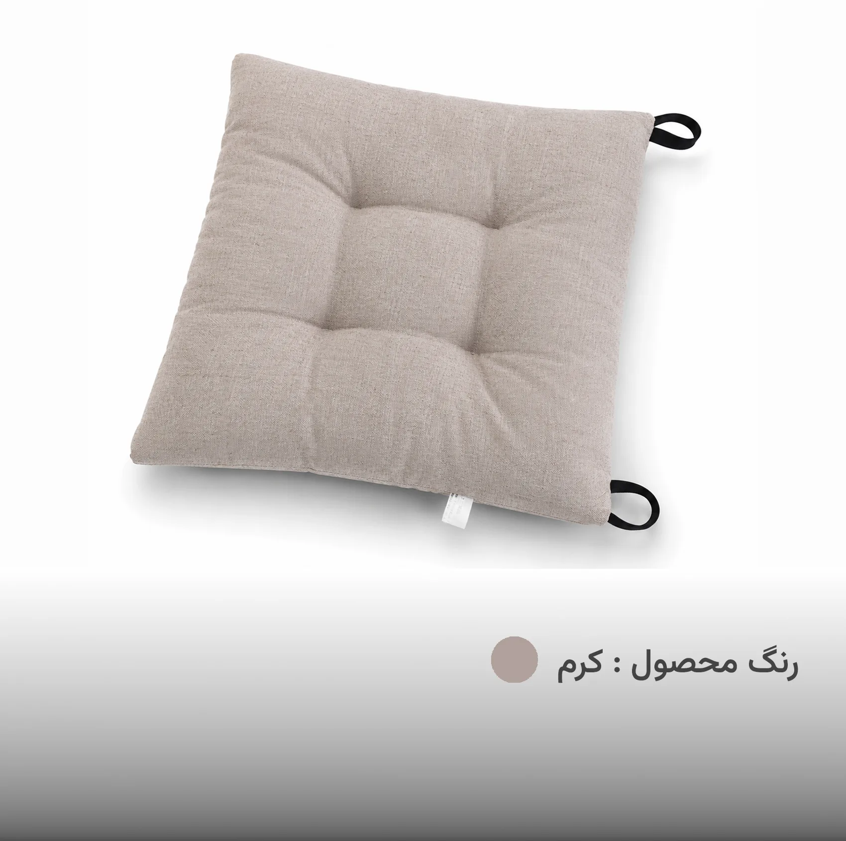تشک صندلی مدل MK 02 سایز 40*40 سانتی متر مجموعه 6 عددی