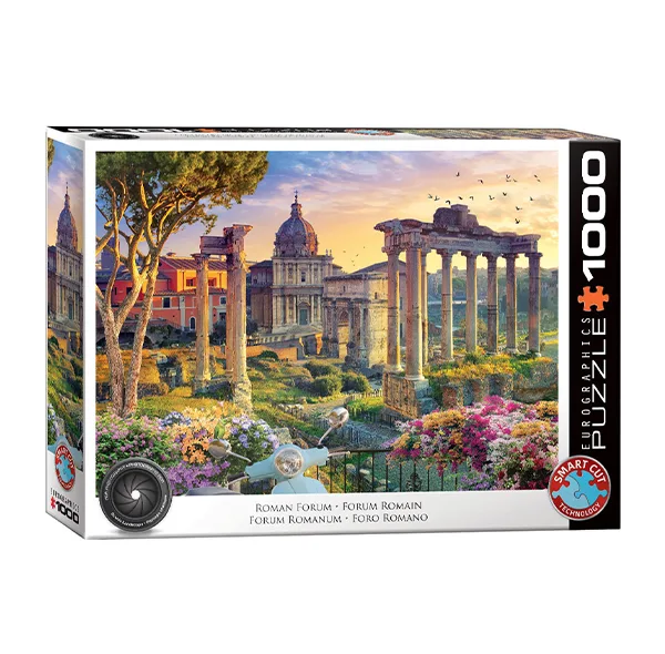 پازل 1000 تکه یوروگرافیکس پازلز مدل Roman Forum كد 6003 مناسب نوجوان و بزرگسال