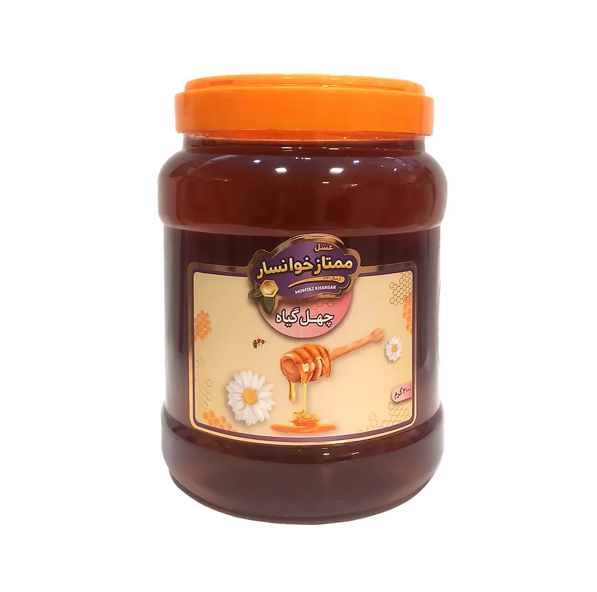 عسل چهل گیاه ممتاز خوانسار - 3000 گرم