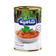 کنسرو خاویار بادمجان شامینه - 350 گرم بسته 4عددی