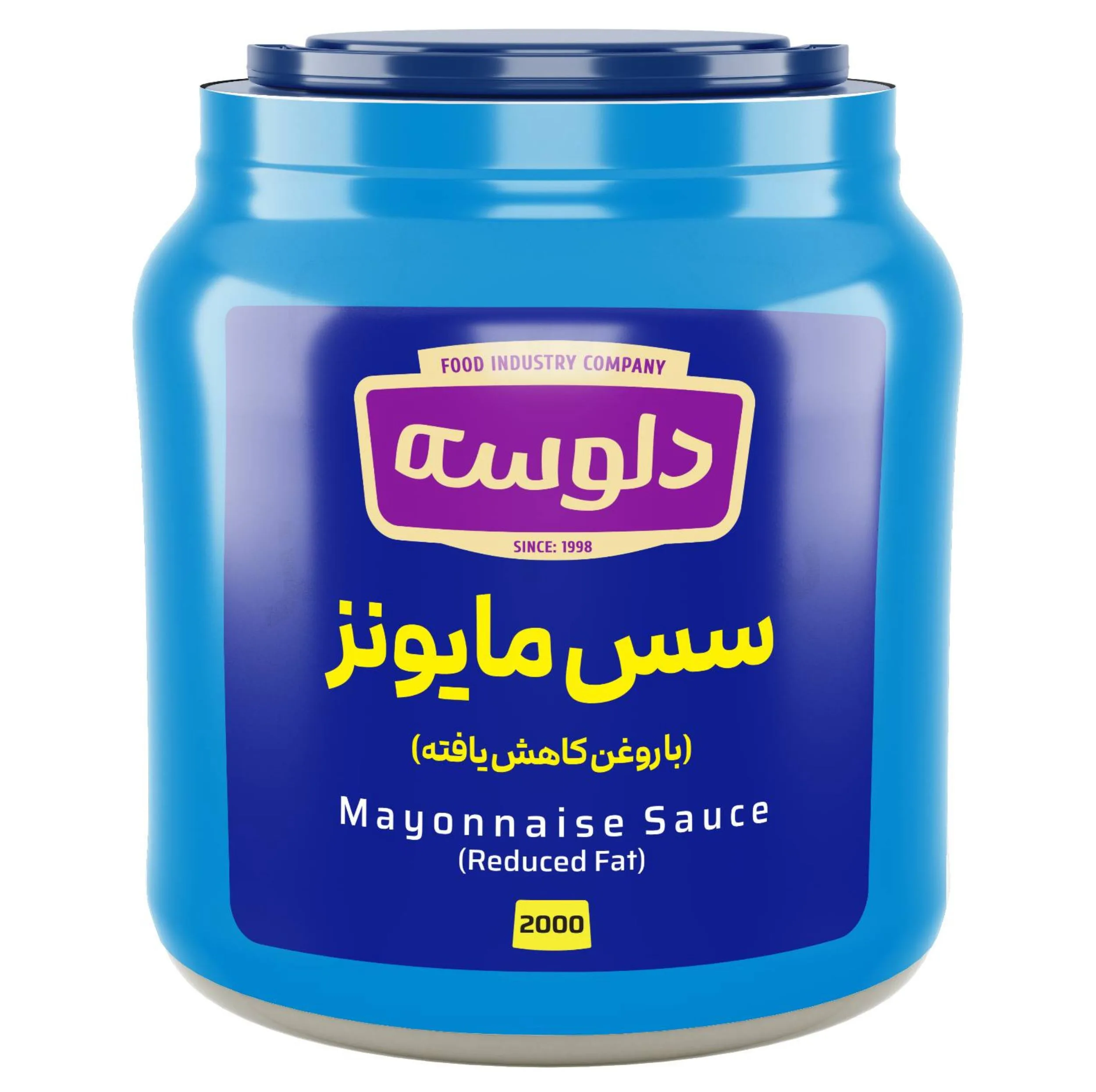 سس مایونز کم‌چرب دلوسه - 2000 گرم
