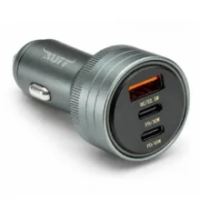 شارژر فندکی 45 وات 3 پورت بوف گلوبال مدل TURBO