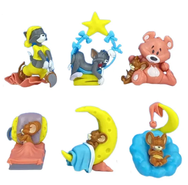 فیگور مدل تام و جری کد 2045 مجموعه 6 عددی