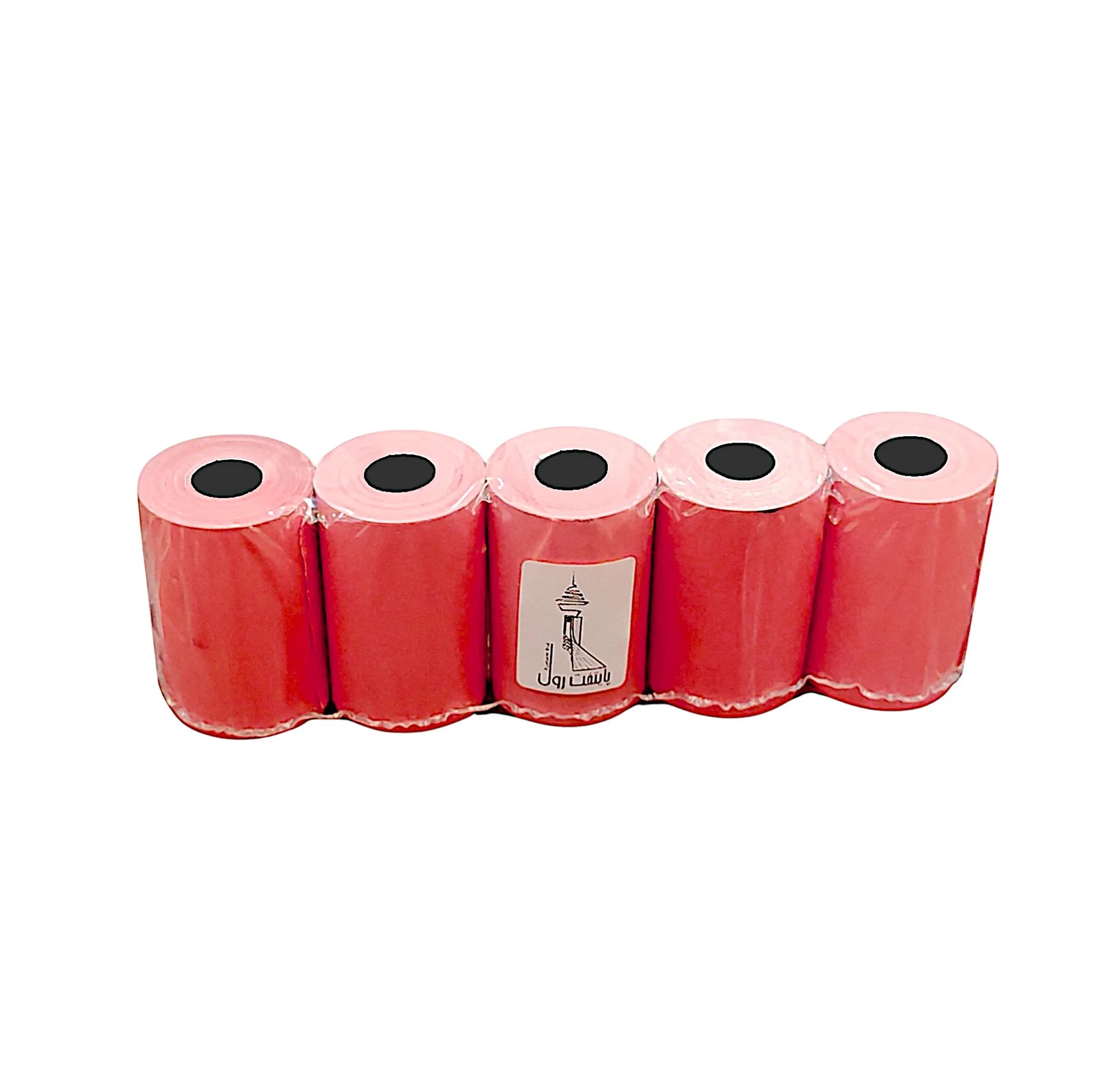 کاغذ پرینتر حرارتی پایتخت رول مدل R80mm بسته 5 عددی